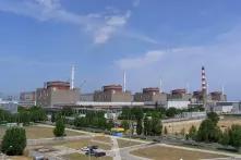 Зображення шести ядерних блоків на Запорізькій АЕС