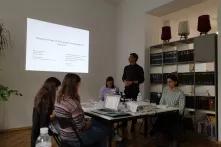 Презентація однієї з робочих груп воркшопу