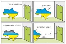 Comics about Ukraine and European Green Deal