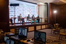 Participants in the discussion "New Women-Friendly Professions in the Industry for Green Recovery"