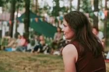 One of the organizers of the Green Academy 2020 Olena Angelova