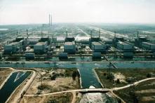 Запорізька АЕС з висоти