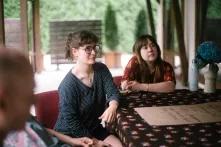 Participants of the Green Academy work in groups