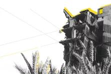 зруйнований будинок 