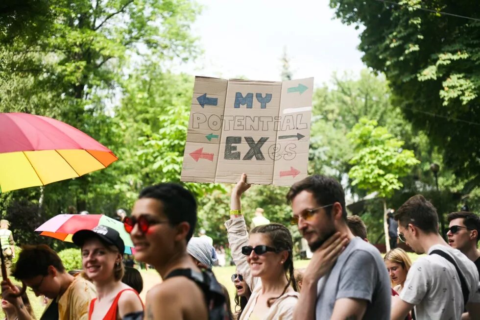 A room full of participants of the conference Right to the City held as part of KyivPride 2019